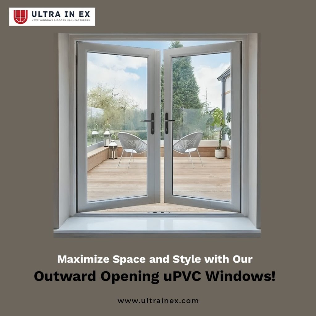 Outward Opening uPVC Windows